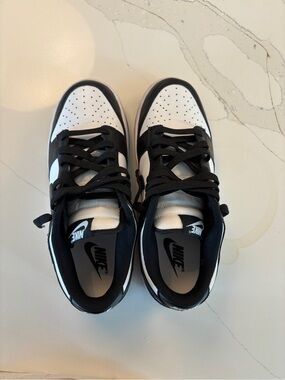 Nike Black and White Low-Top Sneakers